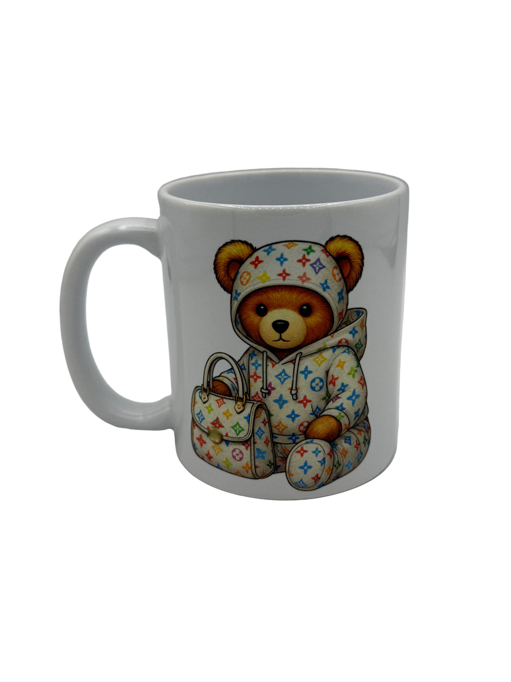 Luxury Bear Monogram Design Mug