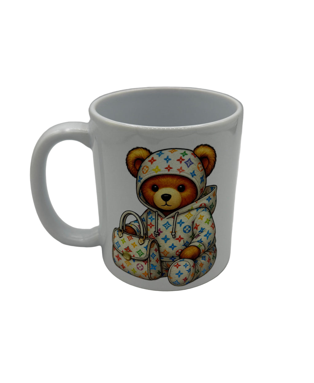 Luxury Bear Monogram Design Mug